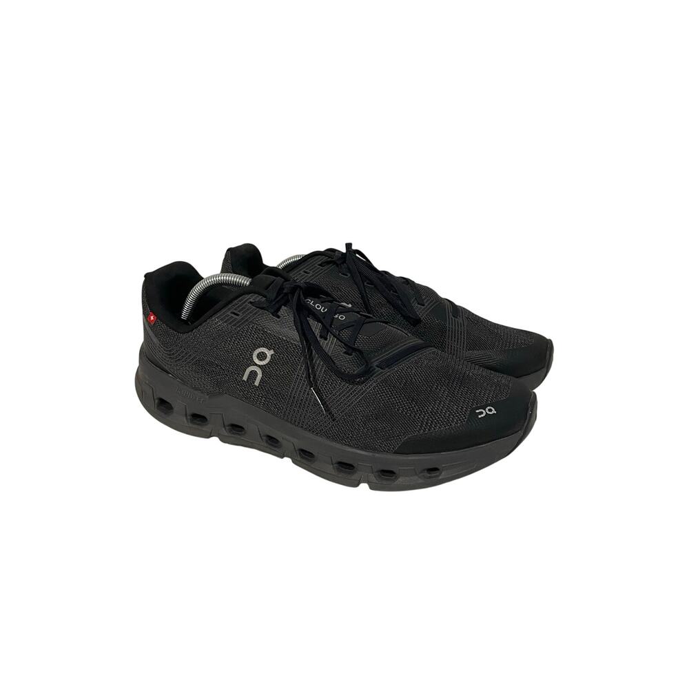 On Cloudgo Men's Running Sneakers Size 12 EU 47 Black Eclipse CloudTec